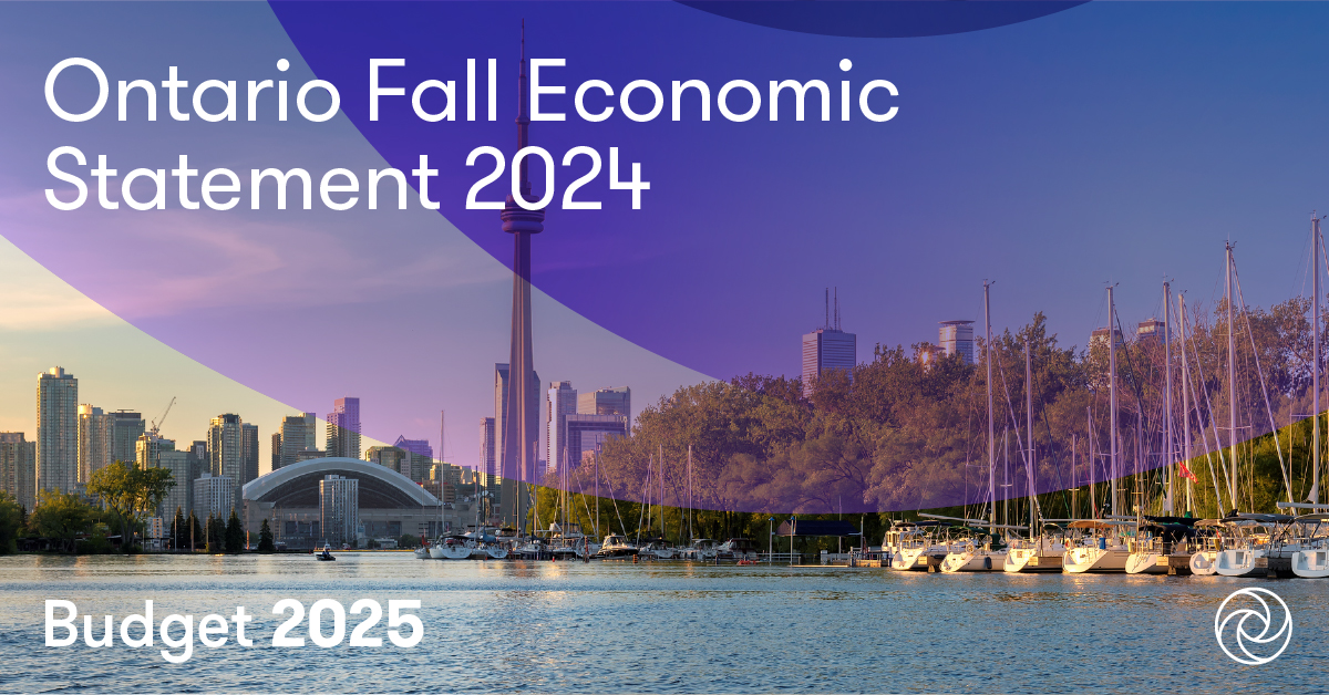 Ontario Fall Economic Statement 2024 Doane Grant Thornton